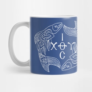 Ichthys - Ιχθυς - Jesus Christ Son of God Saviour Mug